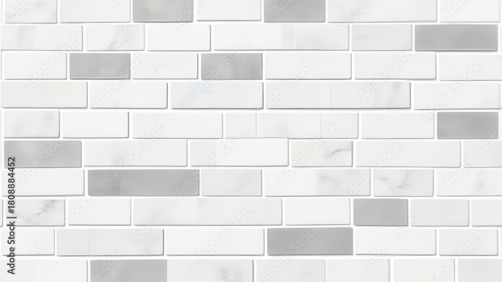 Obraz premium White brick wall background