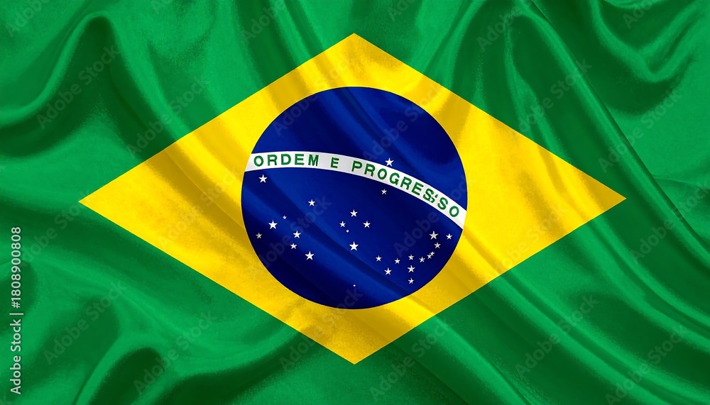 Fototapeta premium flag of Brazil