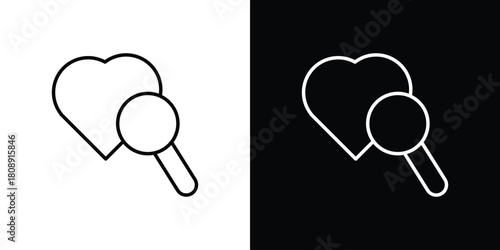 Check up icon in line design. Editable stroke icon.