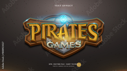 Pirates Games Fantasy Text Effect