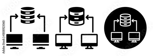 Repository Icon Collection Glyph & Mixed Style