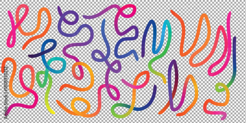 Abstract colorful neon light art sign with glowing stars design for a happy new year celebration party greeting card