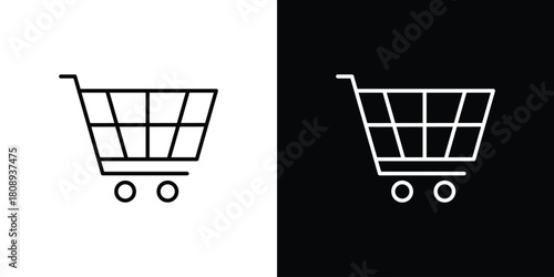 Purchase order icon in line design. Editable stroke icon.