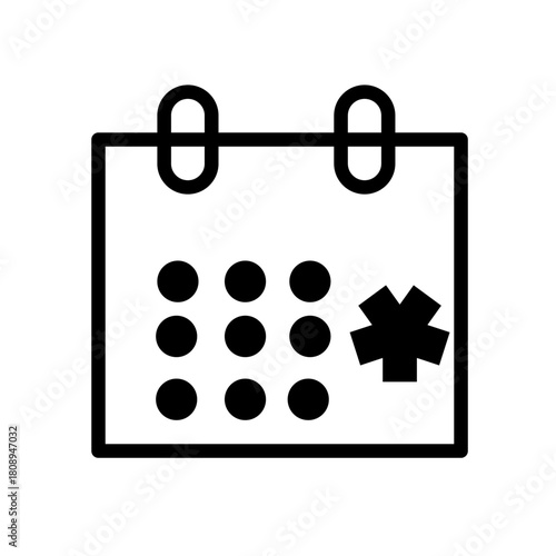 termin im roten kalender einkreisen