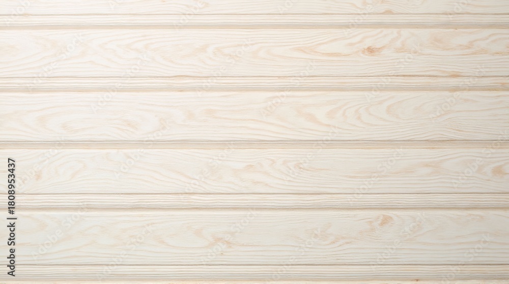 Fototapeta premium Light wood texture background with horizontal planks, a natural and rustic surface for design projects, adding warmth and character to any visual