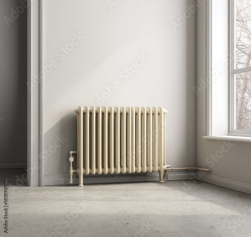 Wallpaper Mural radiator on the wall Torontodigital.ca