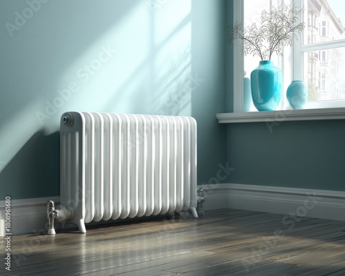 Wallpaper Mural radiator on the wall Torontodigital.ca