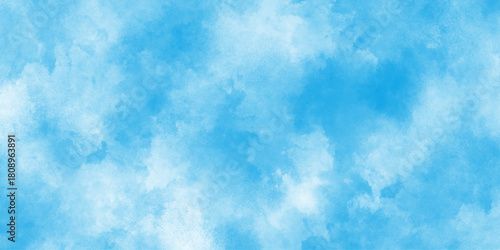 Watercolor illustration art abstract blue color texture background, blue watercolor abstract background, Blue sky clouds texture. graphics design, Abstract blue watercolor illustration banner,