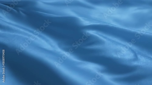 view of undulating deep blue fabric texture