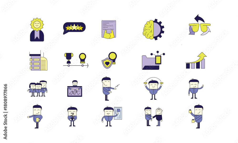 Fototapeta premium Corporate Strategy Brainstorm