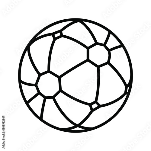 Soccer ball isolated on