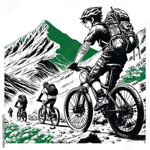 Extreme Sport: Off-Road Bicycle Journey