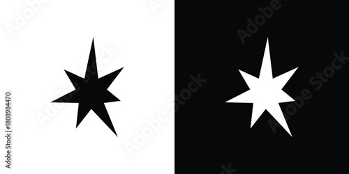 Explosion icon in glyph shilhouette black and white colors