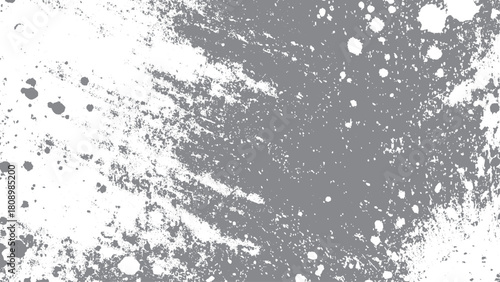 Abstract grainy endless pattern texture with distressed grunge shapes for creative layouts. Grunge screen print seamless texture with speckled rough surface for modern graphic design. 