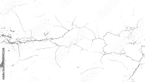 Broken plaster surface with rough damaged concrete texture for distressed background use. Aged stucco texture with stains and cracks for grungy architectural background design. 