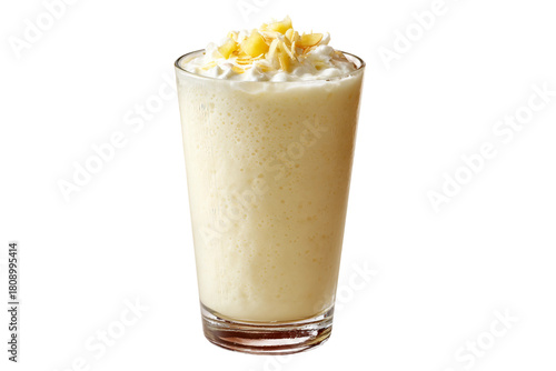 Classic salted lassi isolated on transparent background