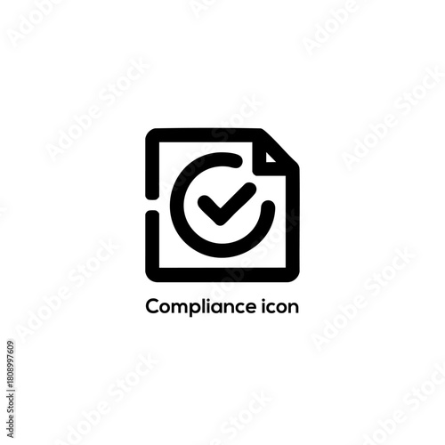 Modern compilation icon representing collected elements, organized content, grouped data, digital library, unified files, multimedia sets, and structured information management concept