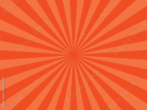 シンプルな放射状の線の背景イラスト素材