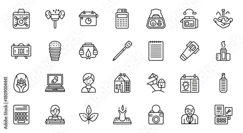 Open file folders vector illustration