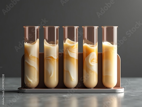 Testing vanilla and chocolate mix on scientific purposes.