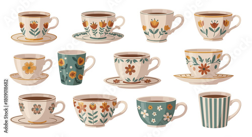 Contact and communication outline icons set