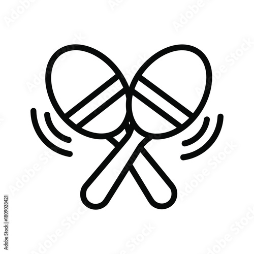 Line icon of businessman communicating via chat message bubbles isolated on