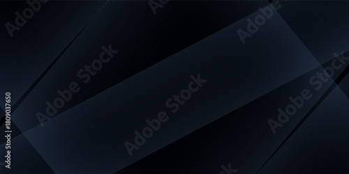 Prefect black dark blue white abstract background. Minimal. Color gradient. Web banner. Geometric shape. 3d effect. Lines stripes triangles. Design. Futuristic. Metal metallic effect. art