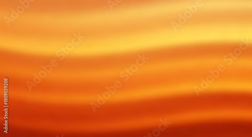 Golden hour waves of silk Fluid beauty in orange and yellow Warm aesthetic liquid motion smooth