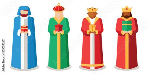 Three kings magi christmas nativity wise men gifts religion holiday tradition star