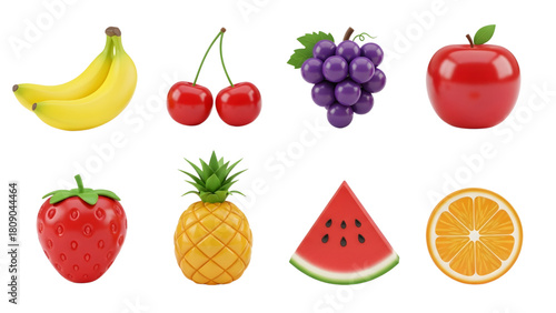 A vibrant assortment of various fresh fruits, showcasing a colorful and healthy selection.