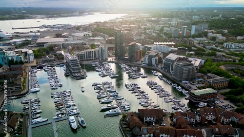 Towards Southampton Harbour UK