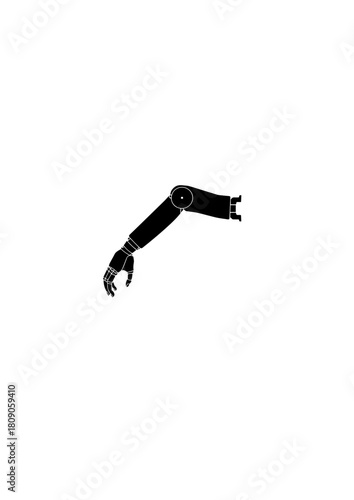 robot vector illustration arm