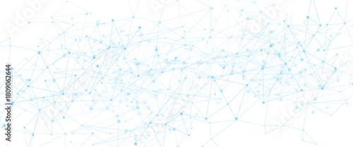 Abstract white, blue digital technology futuristic communication high tech concept background.