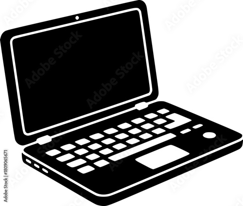 laptop icon vector illustration