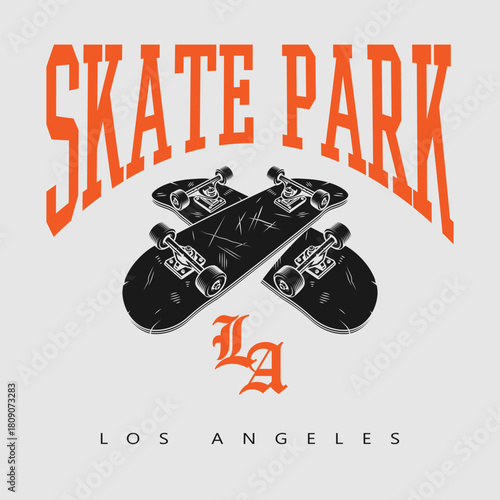 Urban typography graffiti skate slogan print for man - woman graphic tee t shirt - Vector