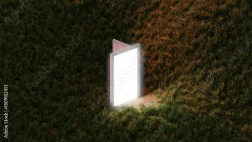 3D loop satisfying door pathway animation