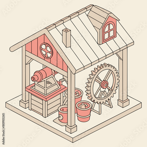 Old Workshop with Tools