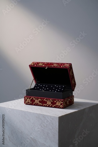 Elegant Jewelry Box with Intricate Design
