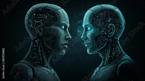 Futuristic Cyborgs: A Glimpse into the Future of Artificial Intelligence and Humanity