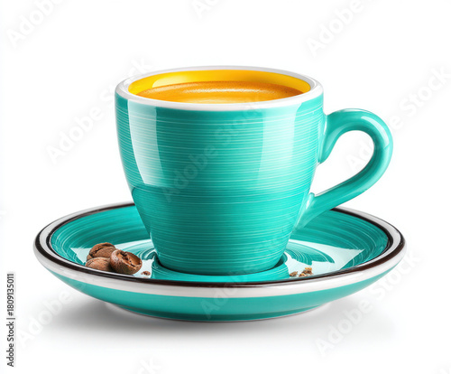 Espresso cup isolated on white