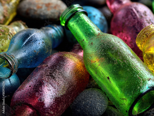 Plastic texture background