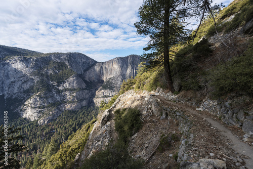 Switchback section of the F...