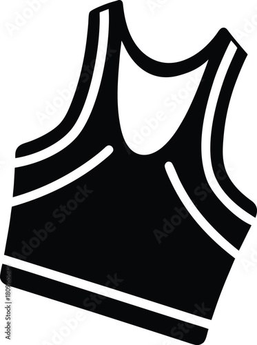 Marathon runner s athletic jersey icon design