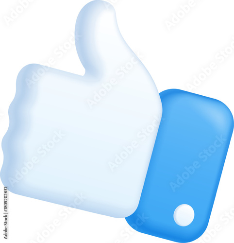 Thumbs up icon showing approval and social media feedback