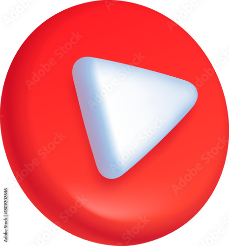 Media play button bringing video content online