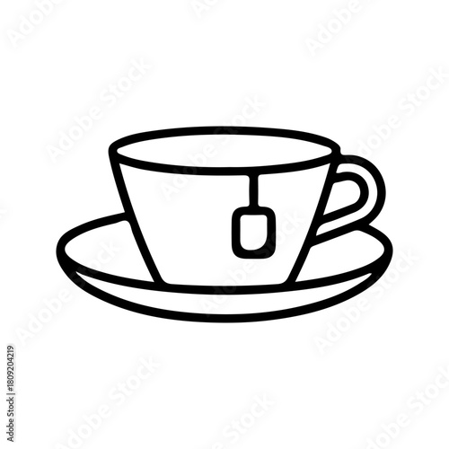 Tea icon . for mobile concept and web design. vector illustration
