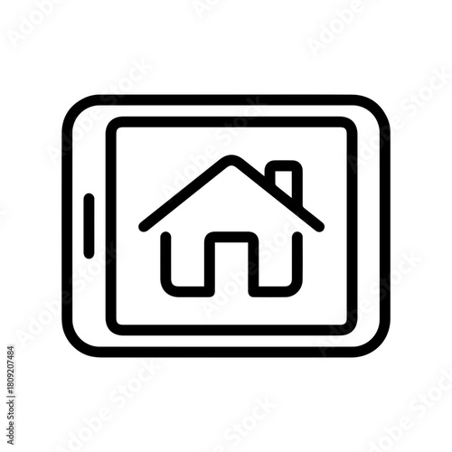 Tablet House Icon