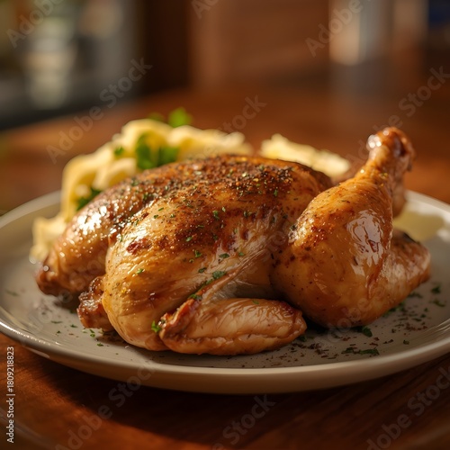 Fototapeta Naklejka Na Ścianę i Meble -  The Art of Cooking Chicken