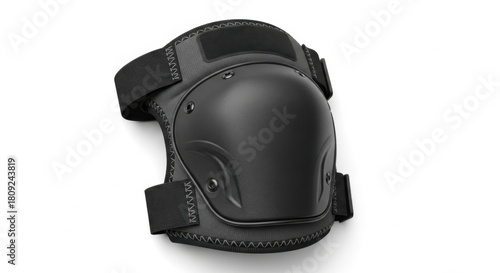 Black Protective Knee Pad for Sports and Outdoor Activities