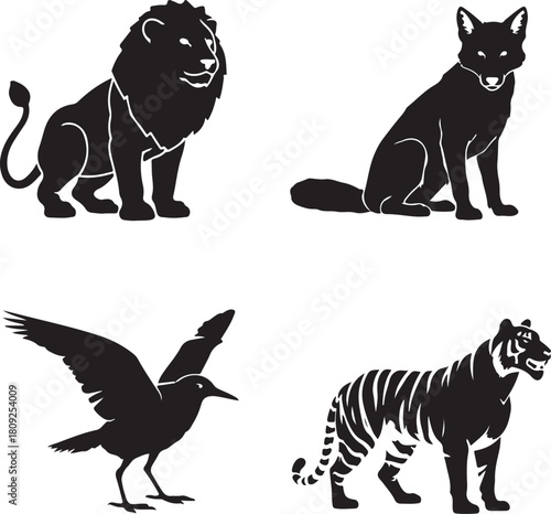 Animal Silhouettes Collection